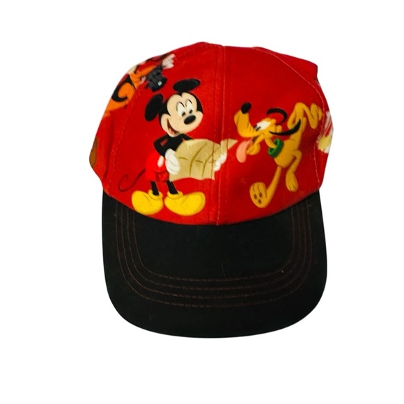 Disney Other - Disney Red and Black Mickey Mouse Toy Cap